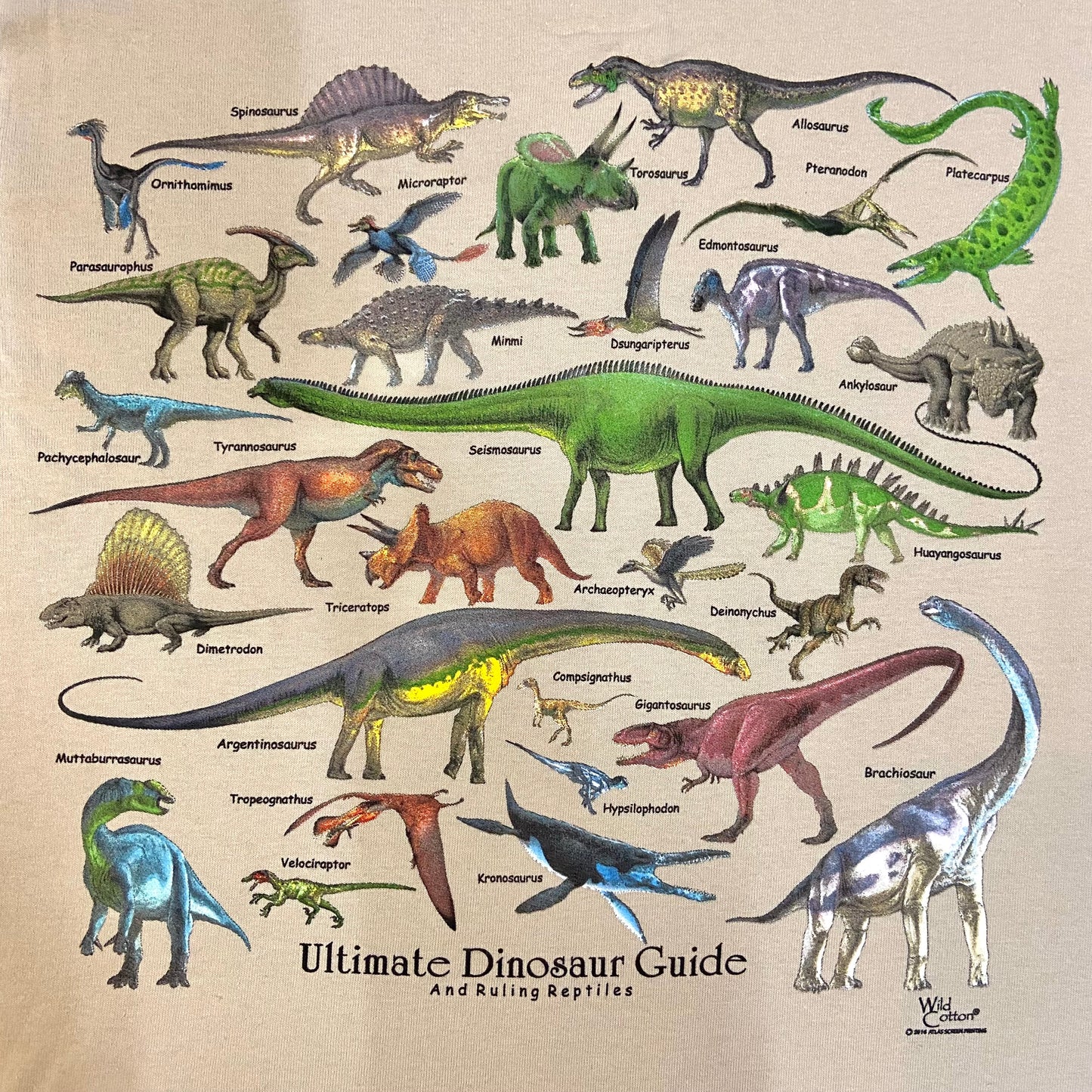 Ultimate Dinosaur Guide T-Shirt, Adult