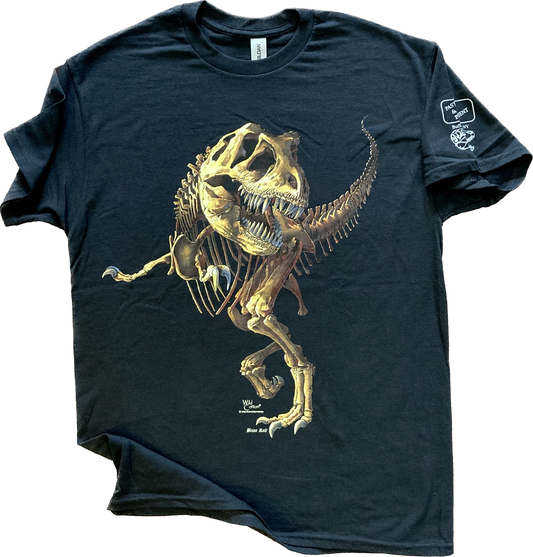 T.rex Skeleton T-Shirt, Adult