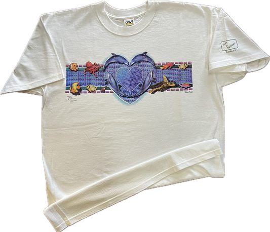 Dolphin Love T-Shirt, Adult