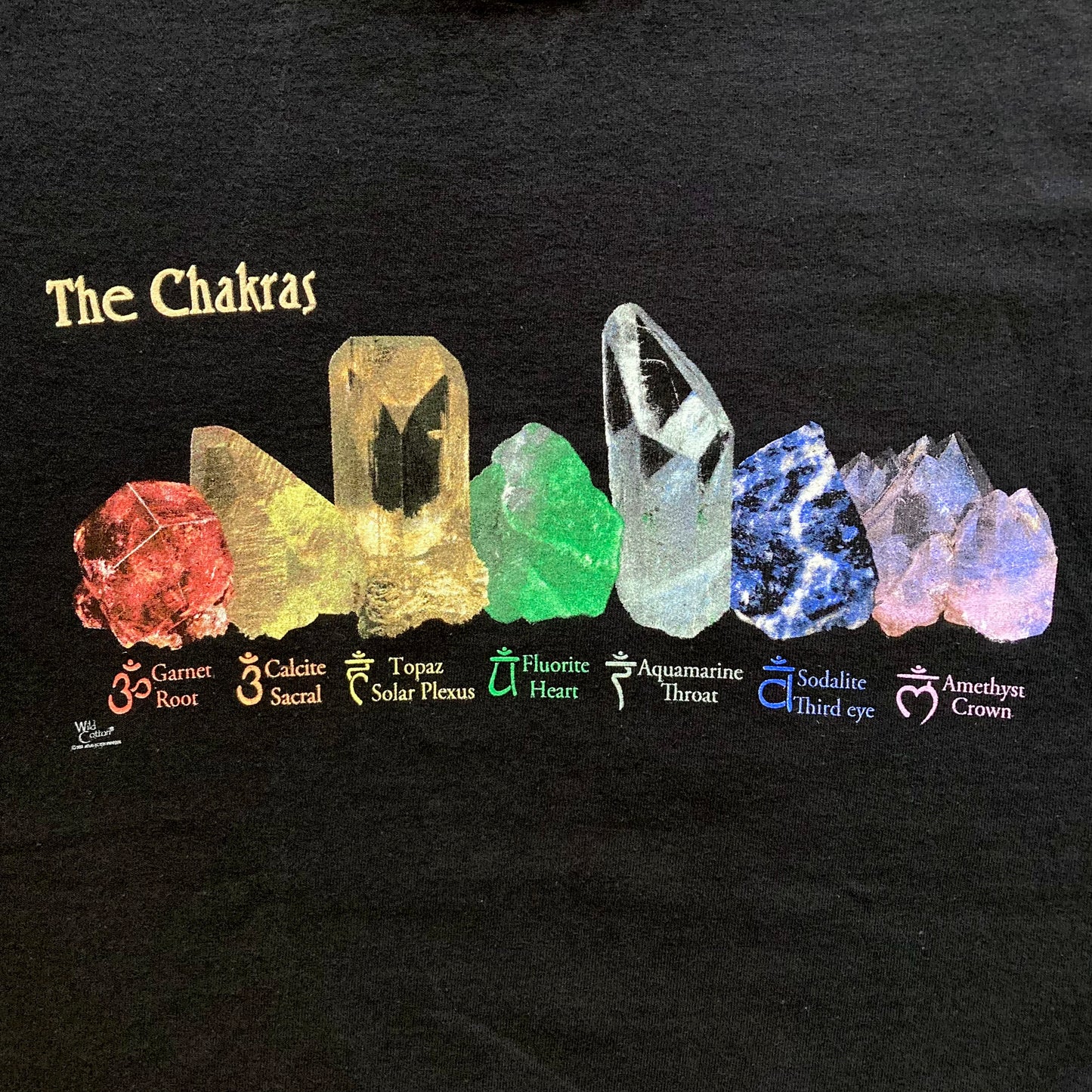 Chakra Stones T-Shirt, Adult