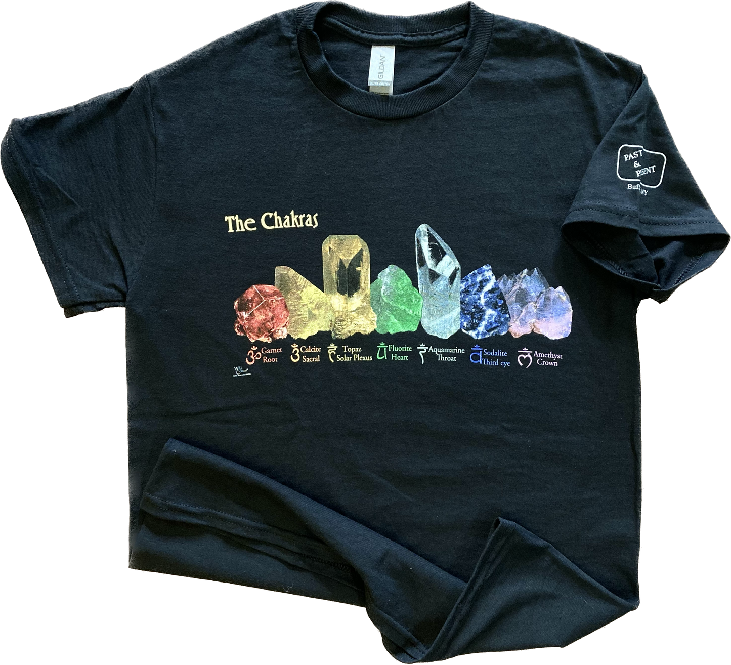 Chakra Stones T-Shirt, Adult