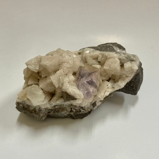 Fluorite & Calcite on Dolomite