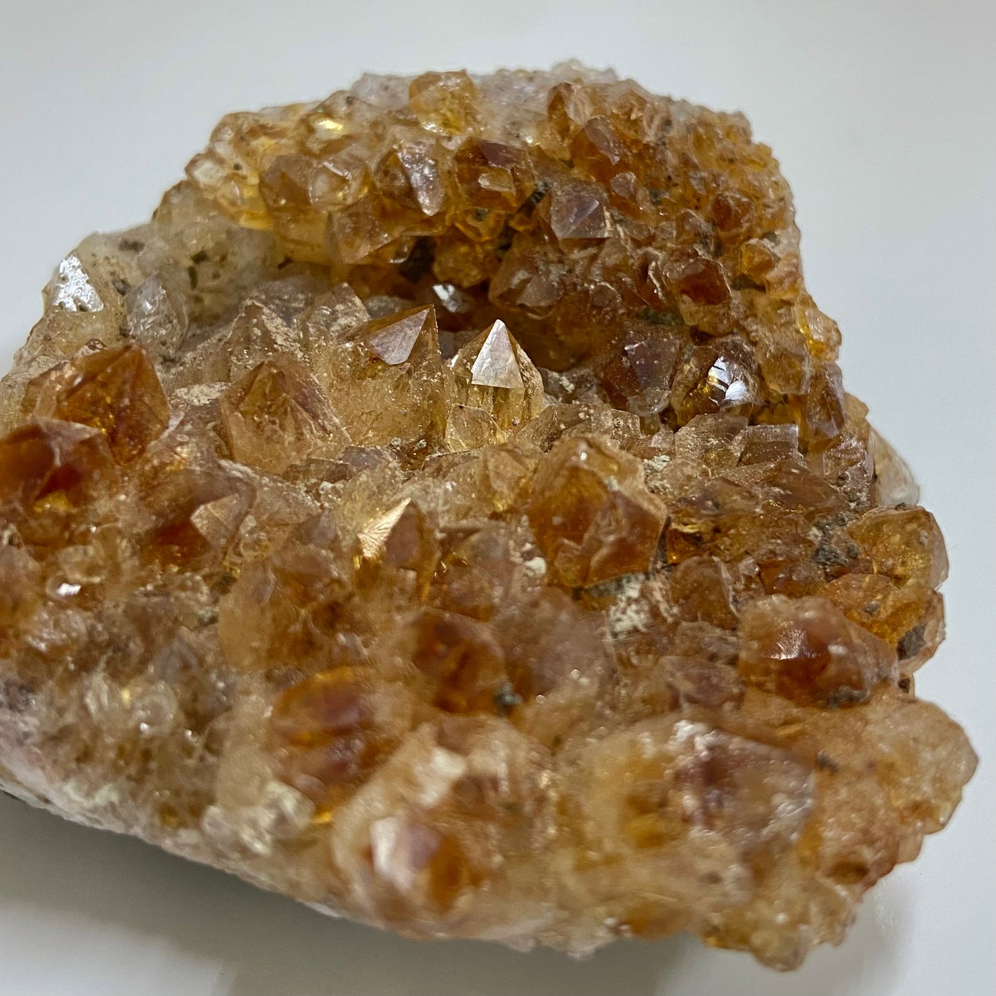 Raw Citrine Cluster