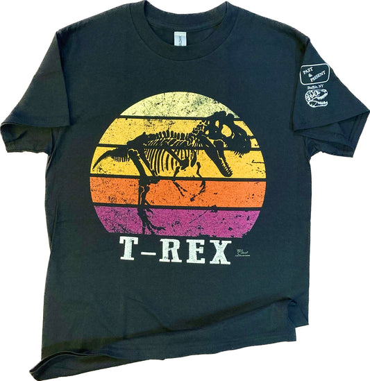 T.rex Sundown T-shirt, Adult