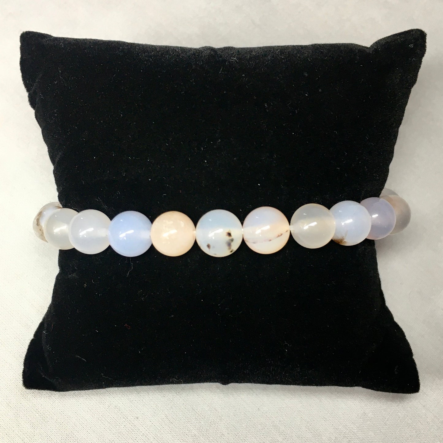 8mm Round Tumbled Stone Bracelets