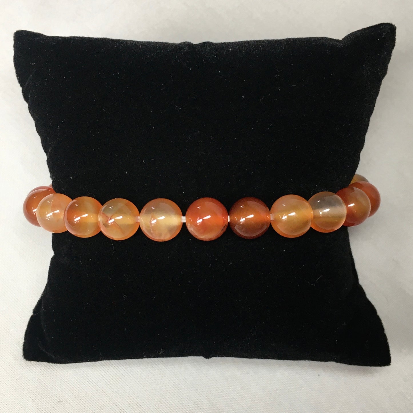 8mm Round Tumbled Stone Bracelets