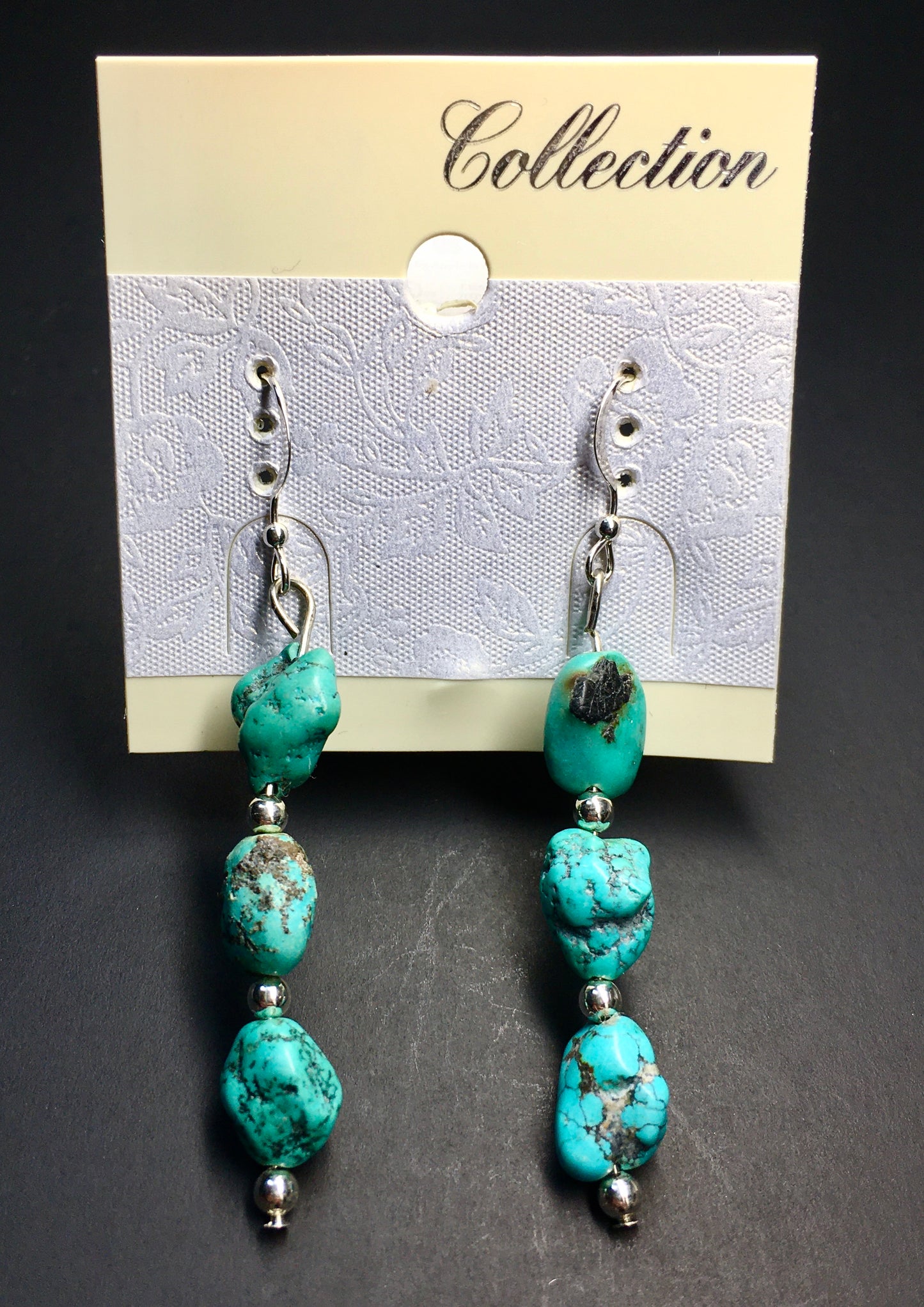 Dangly Turquoise Earrings