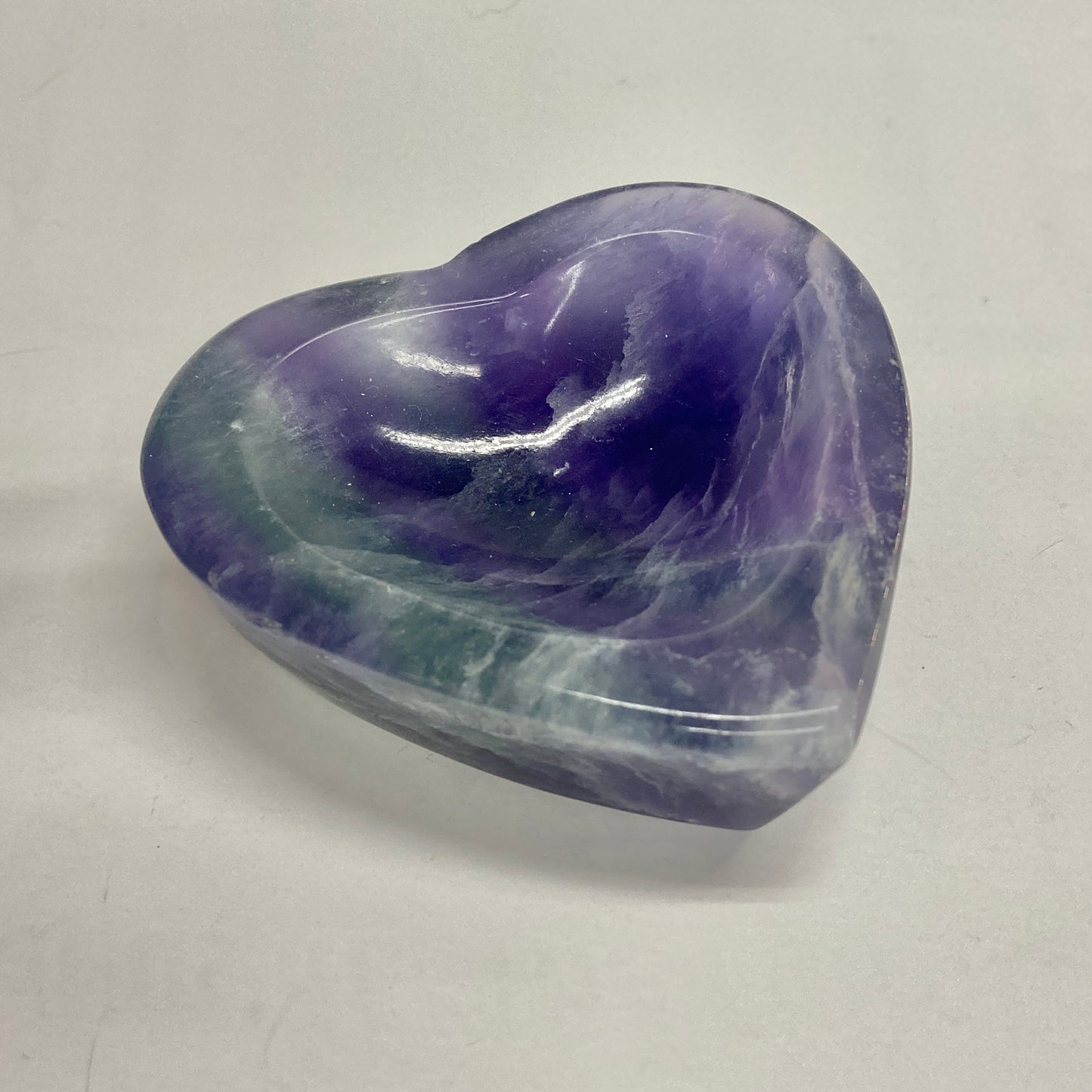 Fluorite Heart Bowl