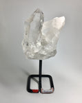 Clear Quartz Cluster on Stand