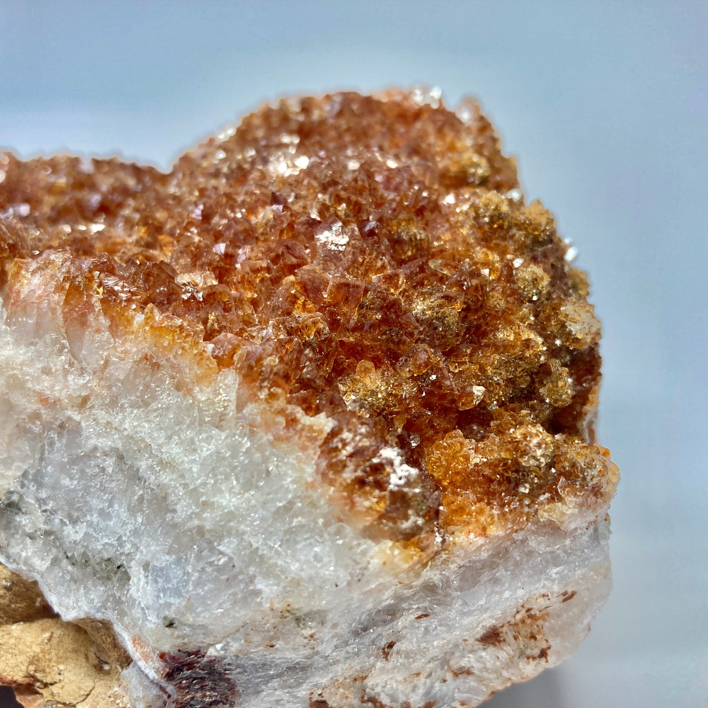 Raw Citrine Crystal Cluster