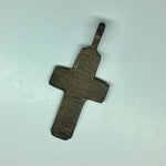 Ancient Russian Orthodox Cross Pendant