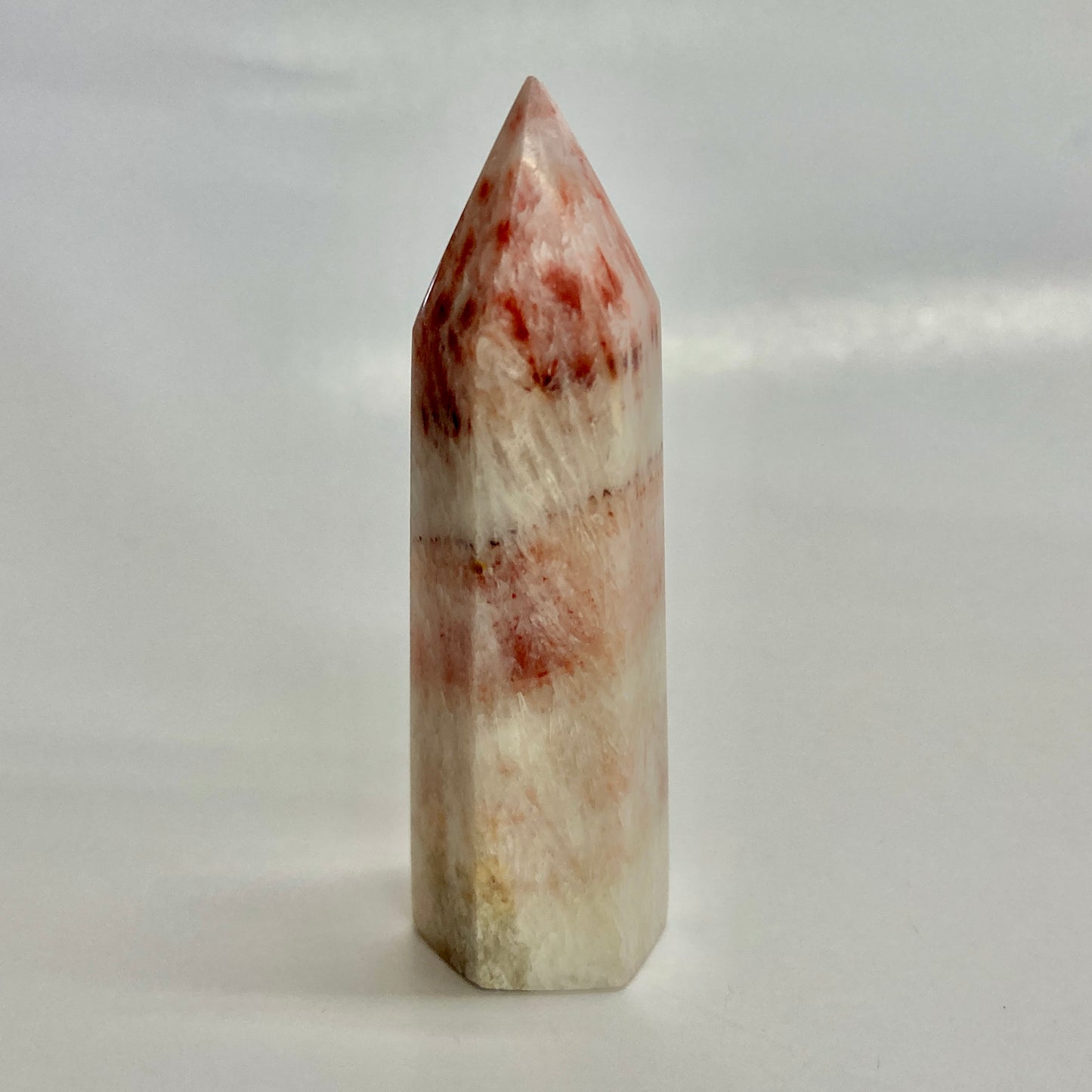 Red Calcite Tower