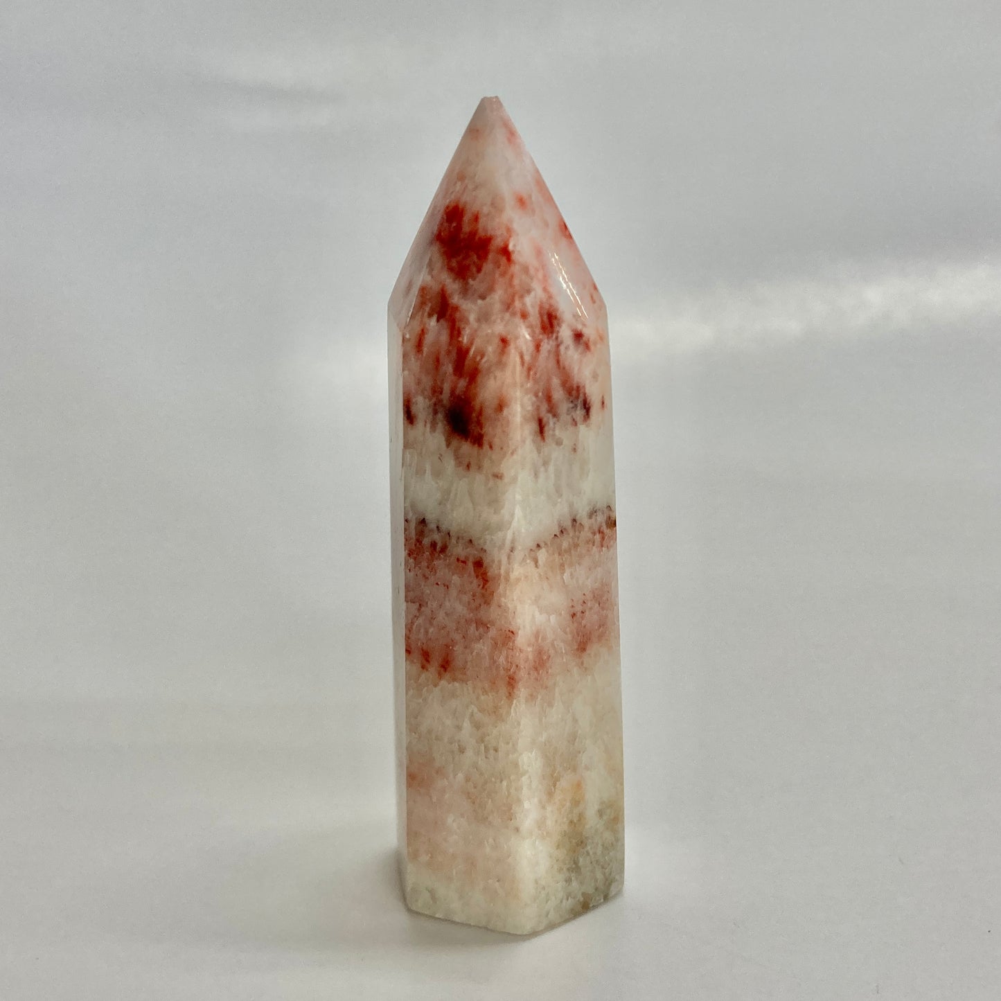 Red Calcite Tower