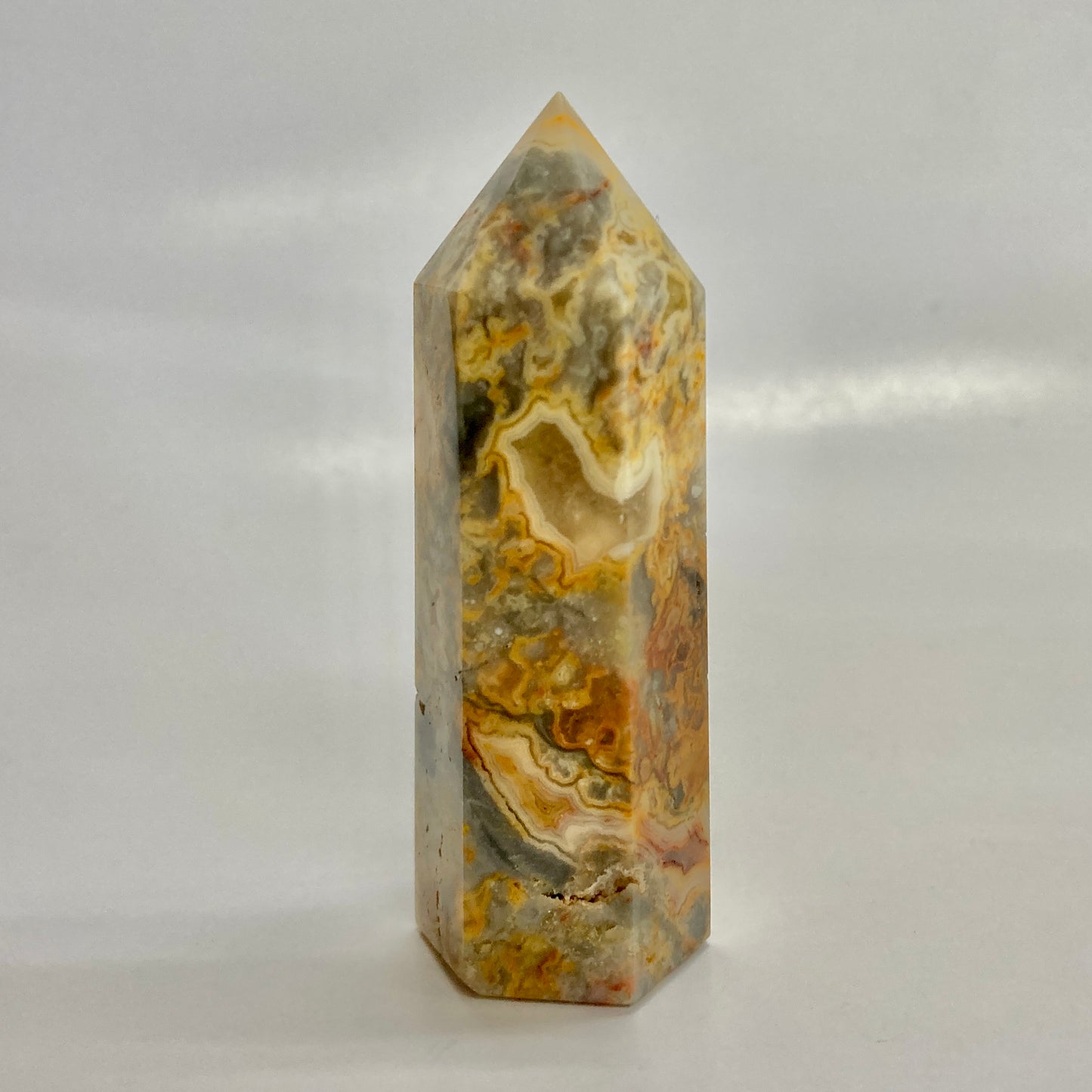 Crazy Lace Agate Tower