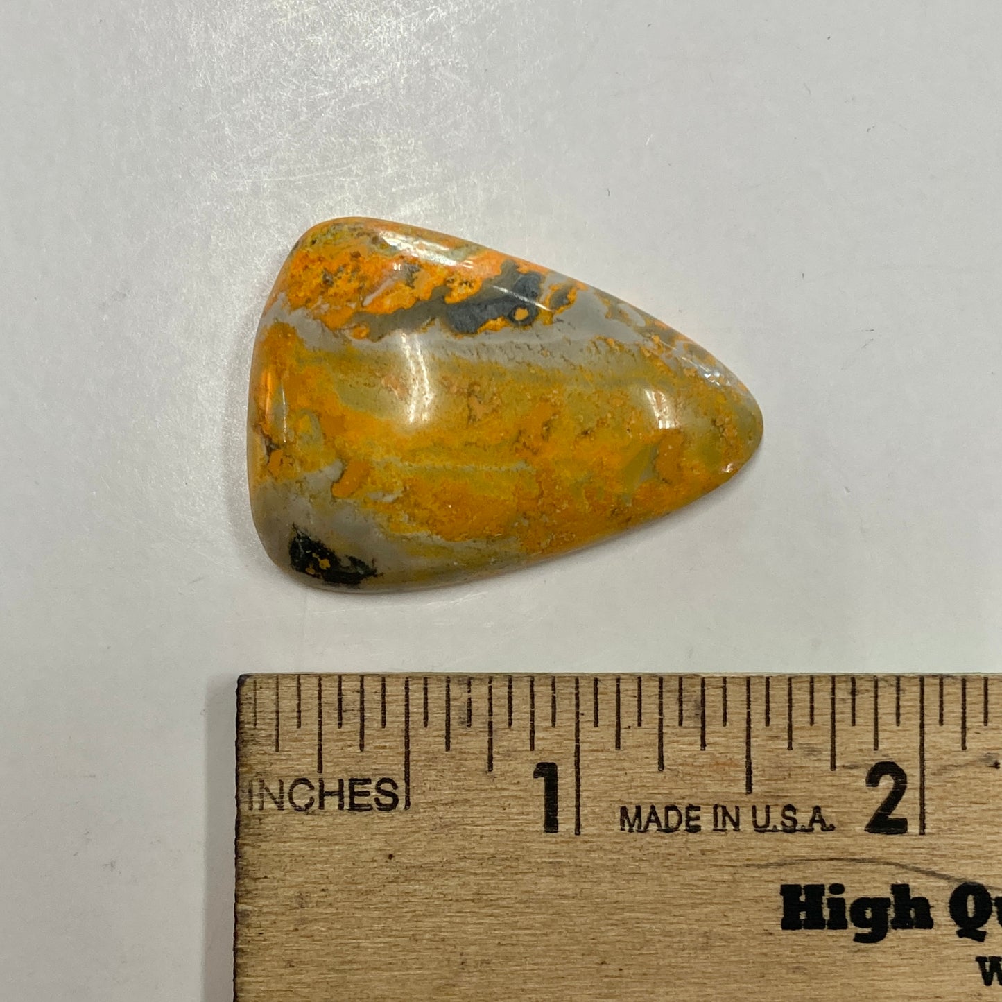 Bumblebee Jasper Triangle Cut Cabochon